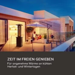 Heat Hunter Pellet-Terrassenheizer 12,2 KW Mobil Edelstahl -Einrichtungsgeschäft 10035216 de 0008 logo