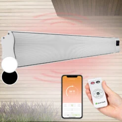 Cosmic Beam Smart 30 Infrarot-Heizstrahler 3000W App-Steuerung Fernbedienung