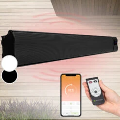 Cosmic Beam Smart 30 Infrarot-Heizstrahler 3000W App-Steuerung Fernbedienung