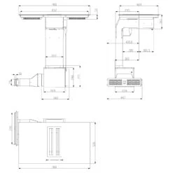 Full House 2.0 DownAir System Induktionsherd Dunstabzugshaube 271 M³/h -Einrichtungsgeschäft 10035259 yy 0009 logo