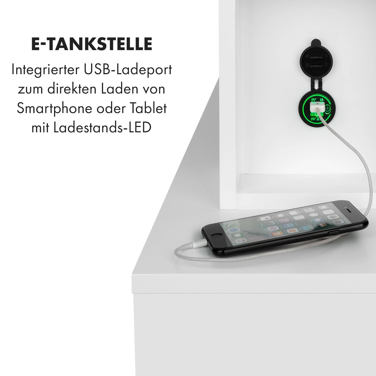 Heat 'n Beat Elektrischer Kamin 900/1800W LED Bluetooth-Speaker Flammenillusion 3 Heat 'n Beat Elektrischer Kamin 900/1800W LED Bluetooth-Speaker Flammenillusion – Bild 3