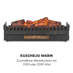 Kamini FXL Elektrischer Kamin Kamineinsatz 1000/2000W 2W LED Schwarz 10 Kamini FXL Elektrischer Kamin Kamineinsatz 1000/2000W 2W LED Schwarz -Einrichtungsgeschäft 10035275 de 0003 logo