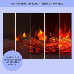 Kamini FXL Elektrischer Kamin Kamineinsatz 1000/2000W 2W LED Schwarz 15 Kamini FXL Elektrischer Kamin Kamineinsatz 1000/2000W 2W LED Schwarz -Einrichtungsgeschäft 10035275 de 0008 usp