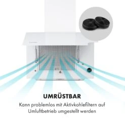 Amelia Dunstabzugshaube 123W 60x47x23,5cm LED-Licht Touch Glas -Einrichtungsgeschäft 10035282 de 0006 logo