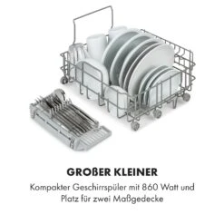 Oceana Geschirrspüler Freistehend Installationsfrei 2 Gedecke 860W -Einrichtungsgeschäft 10035304 de 0009 logo