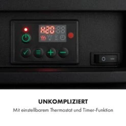 Carinthia Elektrokamin 1800W LED Wochentimer Fernbedienung Heizer -Einrichtungsgeschäft 10035316 de 0004 logo