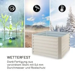 High Grow Straight Hochbeet 100x60x100cm 600l Stahl -Einrichtungsgeschäft 10035333 de 0006 logo