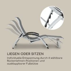 Sunnyvale Liegestuhl Mit Fußteil Aluminium 4-Stufen -Einrichtungsgeschäft 10035337 de 0004 logo