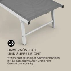 Sunnyvale Liegestuhl Mit Fußteil Aluminium 4-Stufen -Einrichtungsgeschäft 10035337 de 0007 logo