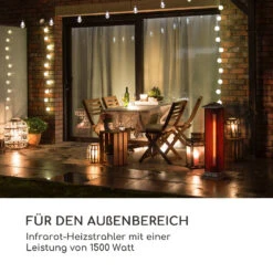 Heat Tower Infrarot-Heizstrahler 1500W Carbon-Heizelement IP55 -Einrichtungsgeschäft 10035348 de 0003 logo