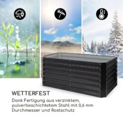 High Grow Straight Hochbeet 120x60x60cm 432l Stahl -Einrichtungsgeschäft 10035350 de 0006 logo