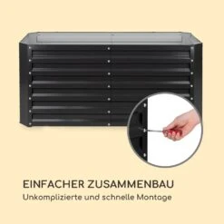 High Grow Straight Hochbeet 120x60x60cm 432l Stahl -Einrichtungsgeschäft 10035350 de 0007 logo