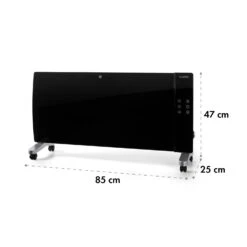 Lindholm Konvektionsheizgerät Thermostat Timer 2000W -Einrichtungsgeschäft 10035363 yy 0009 logo Klarstein Lindholm Konvektionsheizgeraet schwarz