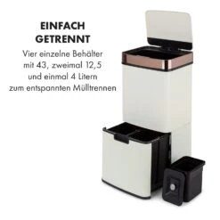 Royal Trash Rose Gold Sensor-Mülleimer 72 Liter Edelstahl 13 Royal Trash Rose Gold Sensor-Mülleimer 72 Liter Edelstahl -Einrichtungsgeschäft 10035364 de 0003 logo