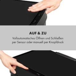 Royal Trash Matte Black Sensor-Mülleimer 72 Liter Edelstahl -Einrichtungsgeschäft 10035365 de 0007 logo