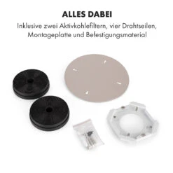 Skyfall Smart Inselabzugshaube Ø45cm Umluft 402m³/h LED -Einrichtungsgeschäft 10035378 de 0008 logo