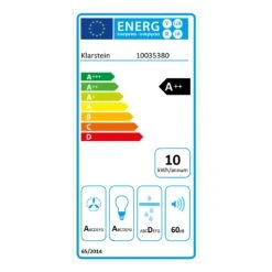 Eleonora 60 Dunstabzugshaube 426 M³/h Touch-Panel Ambiente-Licht -Einrichtungsgeschäft 10035380 energy label