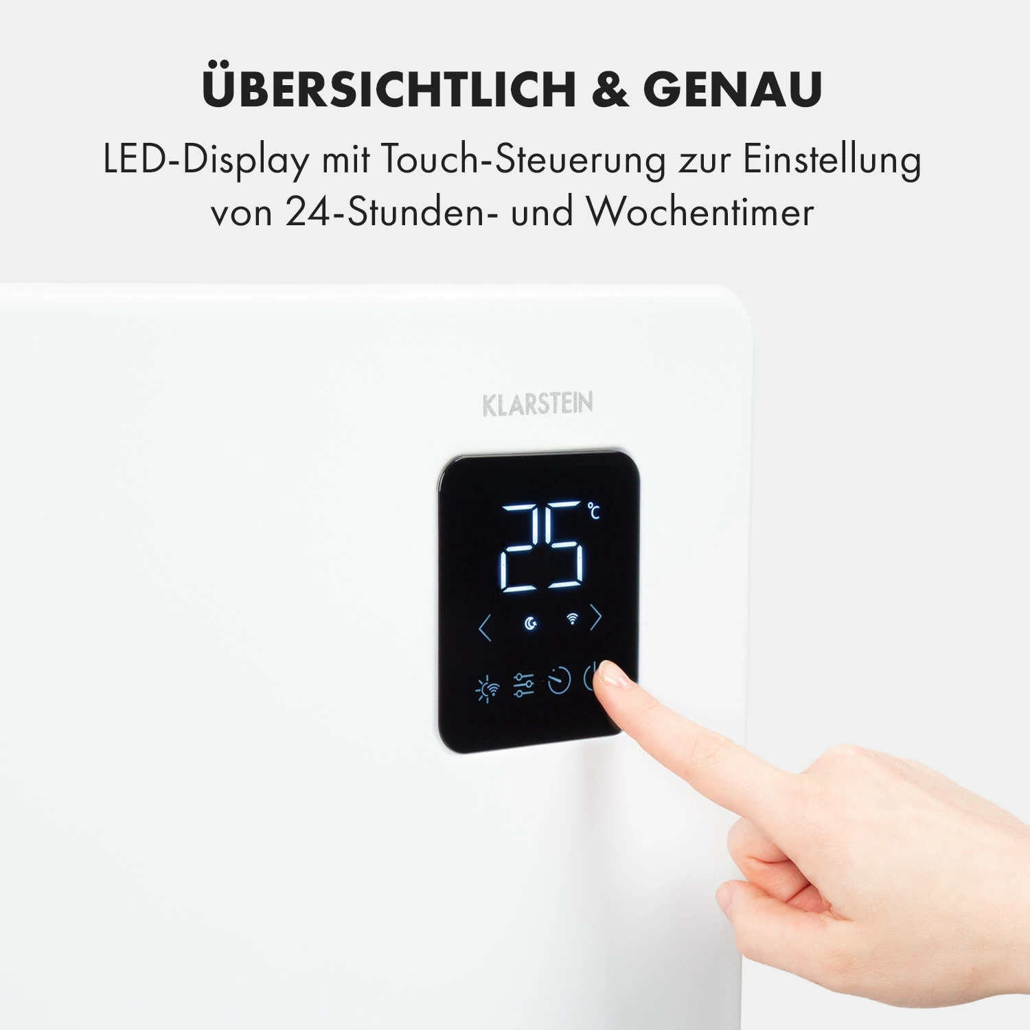 Bansin Smart 2500 Konvektionsheizgerät 2500W App-Steuerung 4 Bansin Smart 2500 Konvektionsheizgerät 2500W App-Steuerung – Bild 4