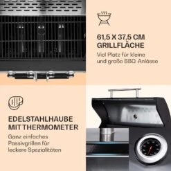 Valdosta 4.1 Gasgrill 4 X 2,8 KW + 2,5 KW Brenner Edelstahl Mobil -Einrichtungsgeschäft 10035415 de 0003 logo