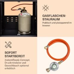 Valdosta 4.1 Gasgrill 4 X 2,8 KW + 2,5 KW Brenner Edelstahl Mobil -Einrichtungsgeschäft 10035415 de 0005 logo