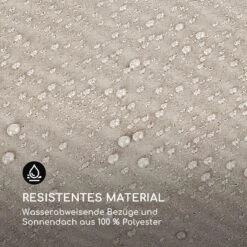 Eremitage Double XL Sunbed 2 Pers Stahl-Rahmen Sonnendach Vorhänge -Einrichtungsgeschäft 10035430 de 0009 logo