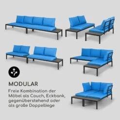 Cartagena Lounger 2 Zweisitzer Mit Tisch Stahl Polyester -Einrichtungsgeschäft 10035434 de 0003 logo