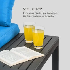 Cartagena Lounger 2 Zweisitzer Mit Tisch Stahl Polyester -Einrichtungsgeschäft 10035434 de 0004 logo