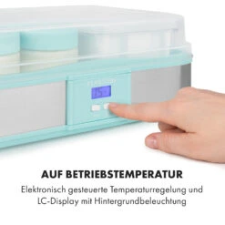 Gaia Greek Joghurt-Maker 1,26 L 6 Gläser Inkl. Sieb-Box -Einrichtungsgeschäft 10035435 de 0007 logo