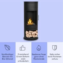 Phantasma Calor Ethanol-Kamin Rauch- & Geruchslos Sicherheitsglas -Einrichtungsgeschäft 10035461 de 0003 usp