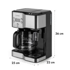 Caldetto Kaffeemaschine 1900W Heißwasserspender 15 Caldetto Kaffeemaschine 1900W Heißwasserspender -Einrichtungsgeschäft 10035476 yy 0008 logo Klarstein Caldetto Kaffeemaschine schwarz