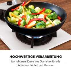 Goldflame Domino Gaskochfeld 2-flammig Messing-Brenner Glaskeramik -Einrichtungsgeschäft 10035498 de 0007 logo