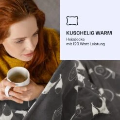 Dr. Watson XXL Heizdecke 3 Stufen Waschbar 200x180cm Coral Fleece -Einrichtungsgeschäft 10035503 de 0002 logo