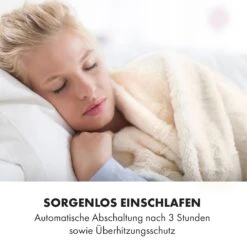 Slanket Heizdecke Mit Ärmeln 120W 155x180cm Coral Fleece -Einrichtungsgeschäft 10035504 de 0008 logo