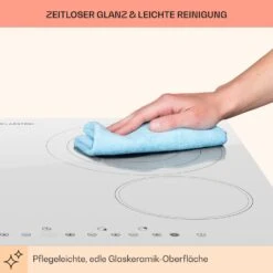 Virtuosa 4 Einbaukochfeld 4 Zonen 6500W Glaskeramik -Einrichtungsgeschäft 10035552 de 0008 usp