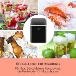Arctic Porter Eiswürfelmaschine Bullet-Eis 12kg/24h Edelstahl -Einrichtungsgeschäft 10035553 de 0003 usp