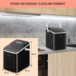 Arctic Porter Eiswürfelmaschine Bullet-Eis 12kg/24h Edelstahl -Einrichtungsgeschäft 10035553 de 0006 usp