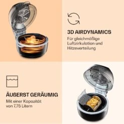 VitAir Smart Heißluftfritteuse App-Steuerung / 1400W / 7,75 Ltr / 20 Programme -Einrichtungsgeschäft 10035592 de 0006 logo