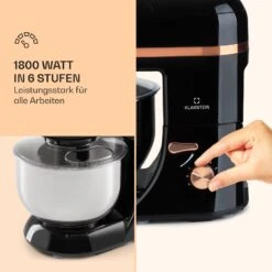 Lucia Elegance Küchenmaschine Mixer Fleischwolf 2000W BPA-frei -Einrichtungsgeschäft 10035639 de 0003 logo