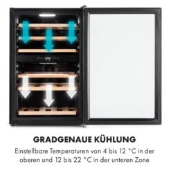Vinamour 37 Duo Weinkühlschrank 2 Kühlzonen 112 Liter 37 Flaschen -Einrichtungsgeschäft 10035663 de 0004 logo