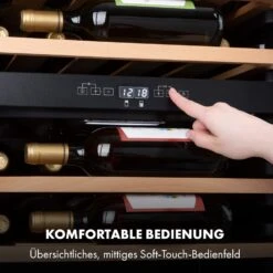 Vinamour 37 Duo Weinkühlschrank 2 Kühlzonen 112 Liter 37 Flaschen -Einrichtungsgeschäft 10035663 de 0005 logo