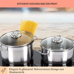 Cookbuddy Doppel-Kochfeld 2400W 5 Leistungsstufen Glaskeramik -Einrichtungsgeschäft 10035705 de 0003 usp