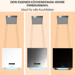 Kronleuchter Smart Inselabzugshaube 595m³/h App-Steuerung LED-Panel -Einrichtungsgeschäft 10035711 de 0007 usp