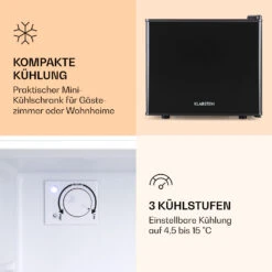 Geheimversteck Mini-Kühlschrank 2 Ebenen 17Ltr. 26dB Thermoelektrisch -Einrichtungsgeschäft 10035730 de 0005 logo