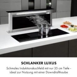 Delicatessa 90 Slim Einbaukochfeld Induktion 4 Zonen 7000W Autark -Einrichtungsgeschäft 10035734 de 0002 logo