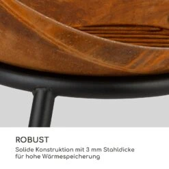 Fireball Rust Feuerschale 60 Cm Ø Kippbare Rost-Finish Rost / Holz 12 Fireball Rust Feuerschale 60 Cm Ø Kippbare Rost-Finish Rost / Holz -Einrichtungsgeschäft 10035771 de 0004 logo