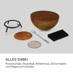 Fireball Rust Feuerschale 60 Cm Ø Kippbare Rost-Finish Rost / Holz 16 Fireball Rust Feuerschale 60 Cm Ø Kippbare Rost-Finish Rost / Holz -Einrichtungsgeschäft 10035771 de 0008 logo