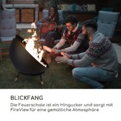 Fireball Wood Kippbare Stahl-Feuerschale Garten Terrasse Ø 66 Cm -Einrichtungsgeschäft 10035848 de 0005 logo