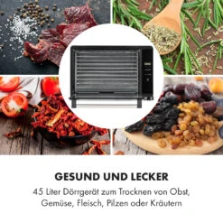 Mega Jerky Dörrautomat 650W 50-80°C LC-Touch-Display Timer -Einrichtungsgeschäft 10035853 de 0004 logo