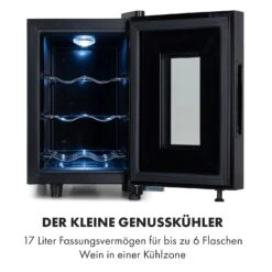 Bellevin 6 Uno Weinkühlschrank 17 Liter 11-18 °C SingleZone LED -Einrichtungsgeschäft 10035858 de 0003 logo