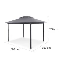 Grandezza Cortina Gartenpavillon 3x3m 4 Seitenteile -Einrichtungsgeschäft 10035865 yy 0007 logo